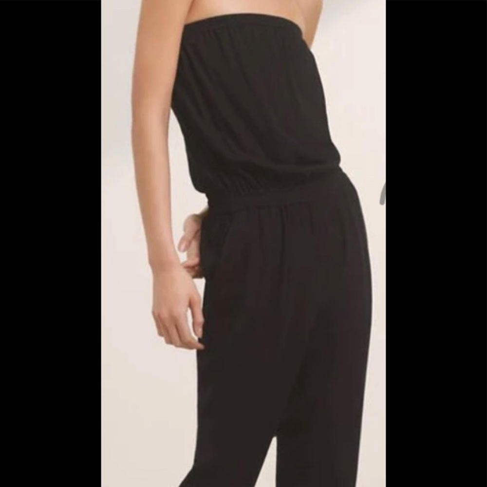 Aritizia’s  Strapless Black Romper